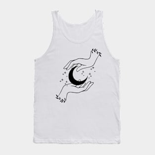 Moon Halloween Art Tank Top